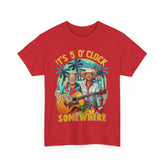 Jimmy Buffett Shirt Alan Jackson, It's 5 O'clock Somewhere Tee